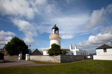 Fototapeta na wymiar Cromaty Lighthouse