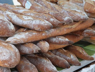Baguettes farinées
