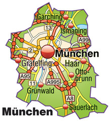 Landkreis  München Variante1
