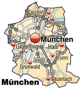 Landkreis  M&uuml;nchen Variante3
