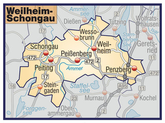 Landkreis Weilheim-Schongau Variante7