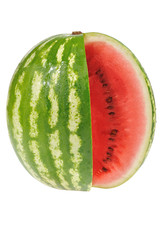 watermelon on a white background