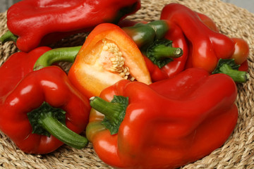 Pimientos rojos