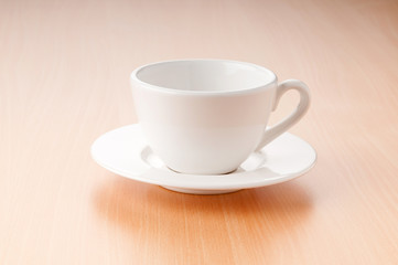 Tea on the wooden table