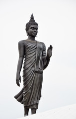 Fototapeta na wymiar Black Buddha statues