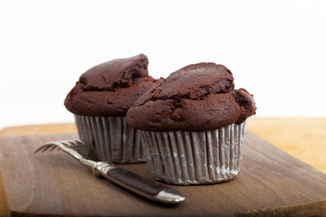 zwei Muffins