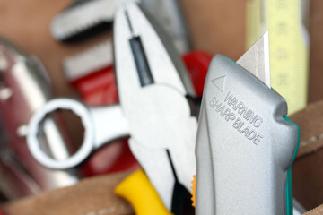beware of sharp blade