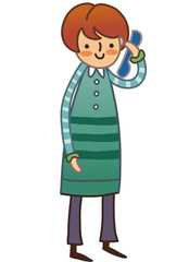 Close-up of girl standing with phone