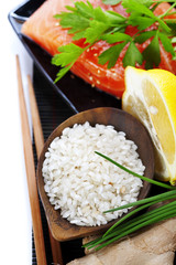 rice and fish