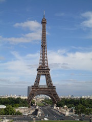 Fototapeta premium The Eiffel Tower in Paris