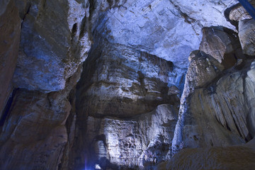 italie,sardaigne,ogliastra, ulassai : grotte "su marmuri"