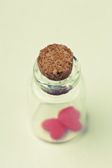 heart in the bottle