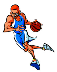 Close-up of man playing with ball