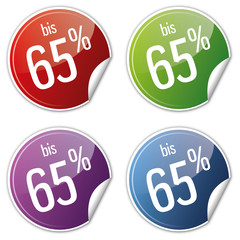 Button Rabatt Set - bis 65% prozent sparen reduziert