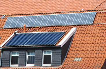 Altes Dach, neue Technik