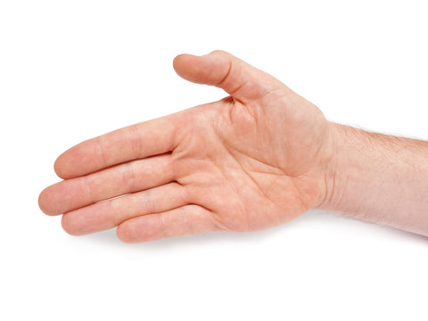 Die Hand reichen