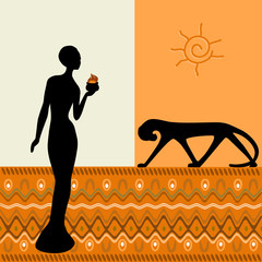 Afrikanische Komposition