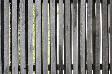 Obraz premium Trennwand (Blick durch die Bretter)