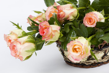 Obraz na płótnie Canvas little bouquet of roses