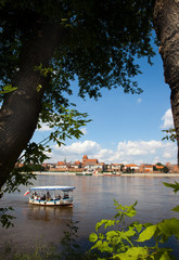 Rejs"Katarzynką"na drugi brzeg Wisły,Toruń,Poland © 123108 Aneta