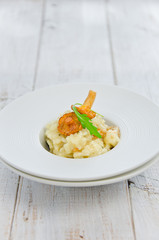 Risotto with mushrooms