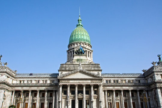 The Palace of Congress in Buenos Aires
