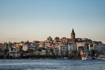 Fototapeta premium view of istanbul in turkey