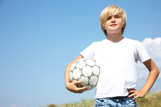Young footballer