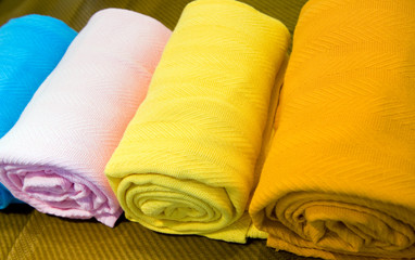 Fototapeta na wymiar bath towels