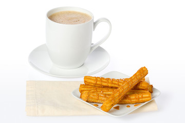 Churros and Hot Chocolate