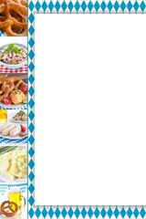 Fototapeta premium Oktoberfest Speisekarte