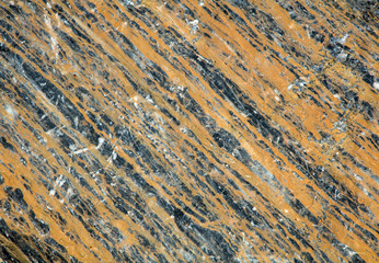 Rock at Athabasca Glacier