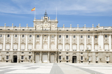 Fototapeta premium Royal Palace Madrid Spain