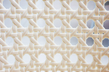 white basket weave
