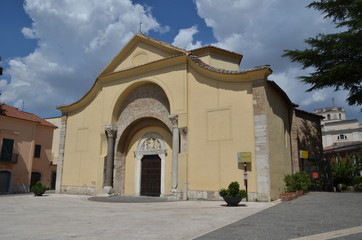 Fototapeta premium benevento - chiesa santa sofia
