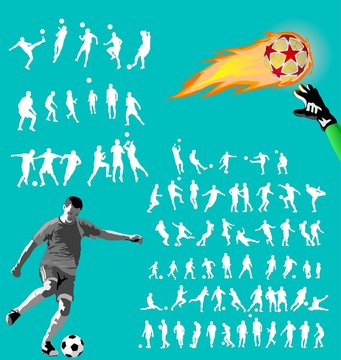 Soccer collection for design
