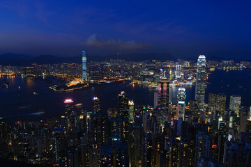 Fototapeta na wymiar Hong Kong Night