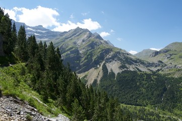 Fototapeta na wymiar Vallée de Gavarnie
