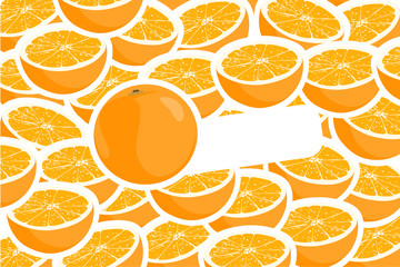 vector oranges
