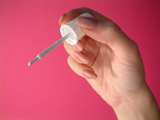 a hand hold a editing