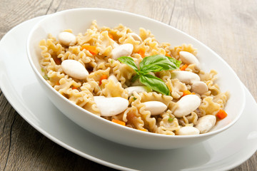 minestra di fagioli bianchi di spagna