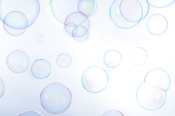 soap bubbles