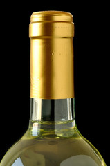 Bottiglia di vino bianco italiano