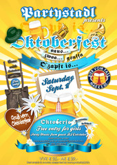 Oktoberfest Plakat Flyer