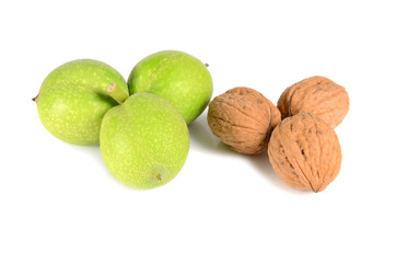 green walnuts