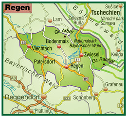 Landkreis Regen variante 5