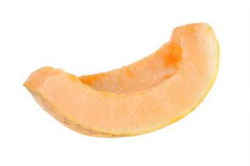 melon on a white background