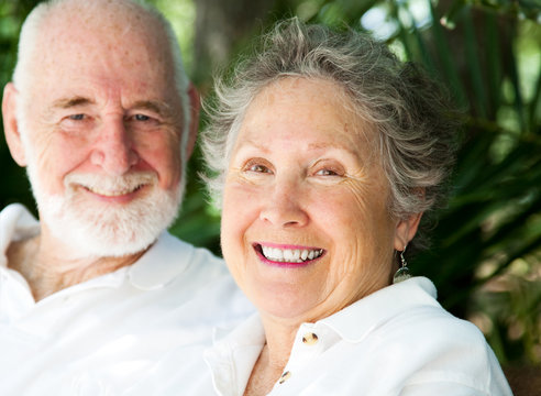 Happy Senior Woman With Husband