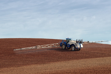 Obraz premium traitement chimique agricole