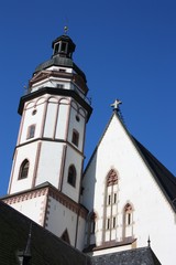 Fototapeta na wymiar detail thomaskirche leipzig